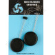Mini rubber stopper міні стопора на волос
