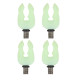 Набір рогачів GC Butt Rest Set Glow S (4шт)