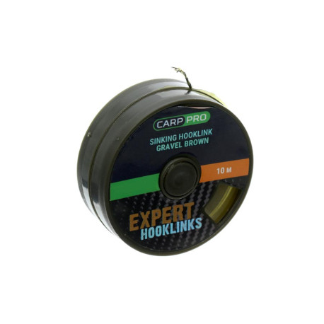 Поводковий матеріал без оболочки Carp Pro Gr. Brown Sinking 15lb 10м
