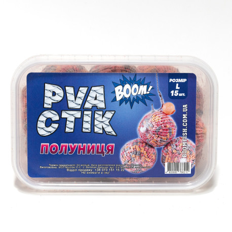 Стіки PVA 15шт– Полуниця