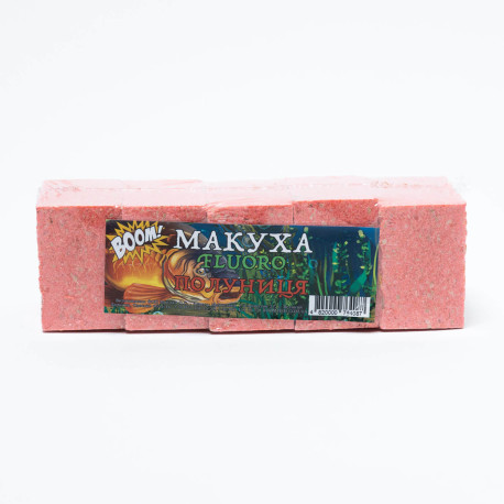 Макух Fluoro Кубик 5шт Полуниця