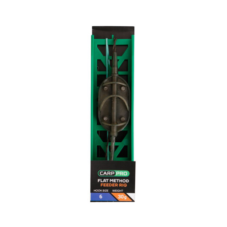 Монтаж Carp Pro Flat Method Feeder №6 30г