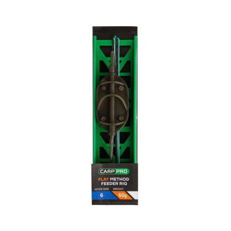 Монтаж Carp Pro Flat Method Feeder №6 60г