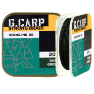 Повідковий матеріал GC X6 20м 25lb Dark Green