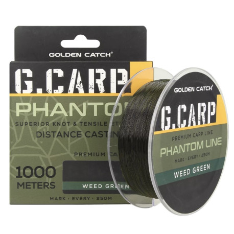 Жилка GC Phantom Line 1000м Weed Green 0.32мм