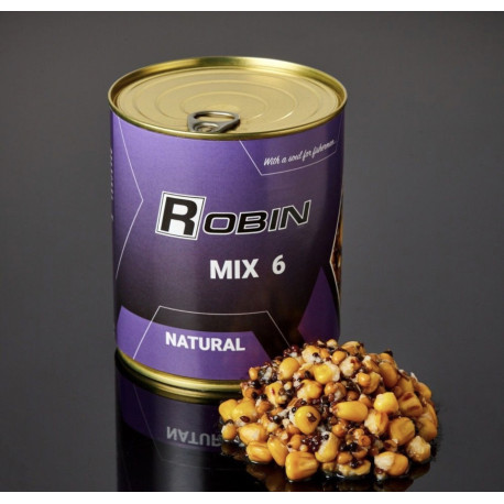 MIX-6 зерен Натурал ROBIN 900мл