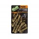 Безпечна кліпса FOX Edges Slik Lead Clips + Pegs Trans Khaki
