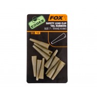 Конус резиновий FOX Edges Slik Lead Clip Tail Rubbers Trans Khaki Size № 7