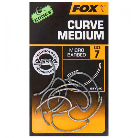 ГАЧКИ FOX EDGES ARMAPOINT CURVE SHANK MEDIUM
