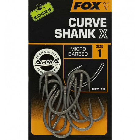 ГАЧКИ FOX EDGES ARMAPOINT CURVE SHANK X