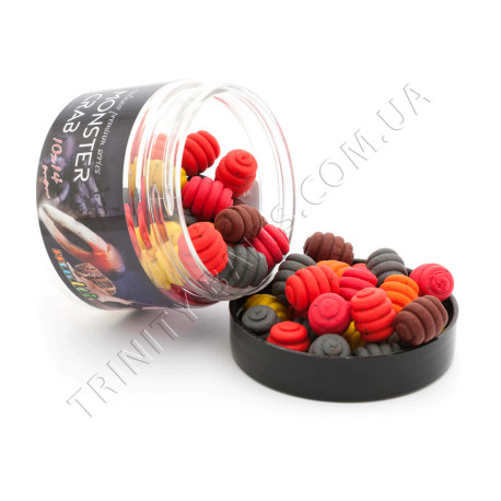 ВАФТЕРСИ MONSTER CRAB SNAIL MULTICOLOR 10х14мм